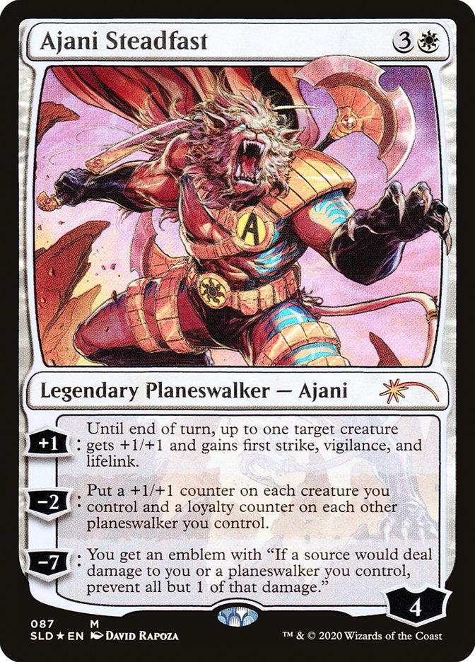 Ajani Steadfast [Secret Lair Drop Series] | The Clever Kobold