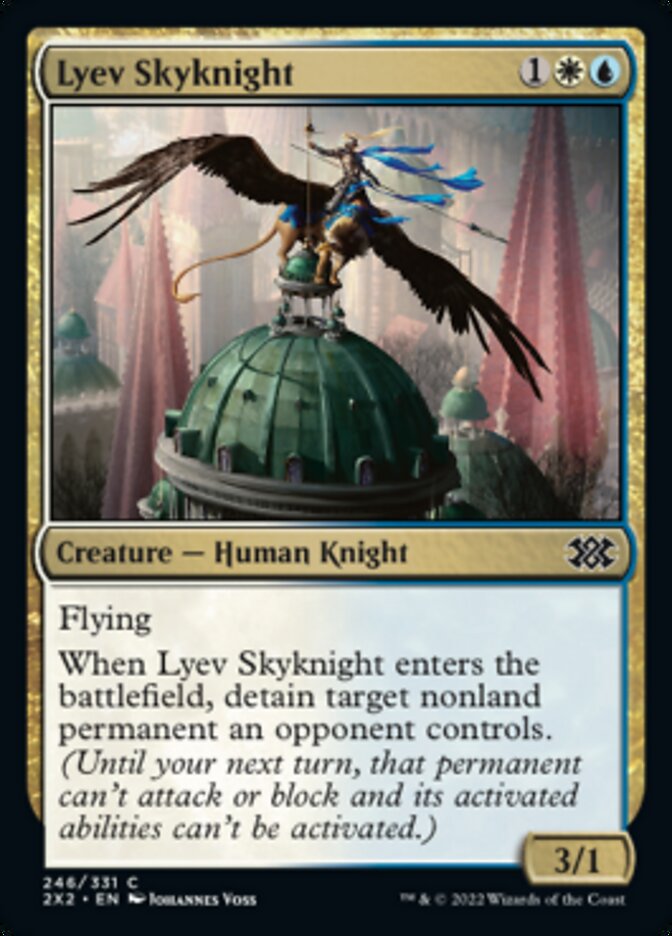 Lyev Skyknight [Double Masters 2022] | The Clever Kobold