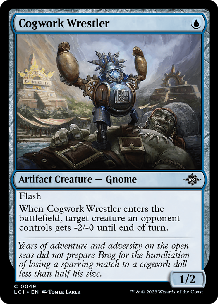 Cogwork Wrestler [The Lost Caverns of Ixalan] | The Clever Kobold