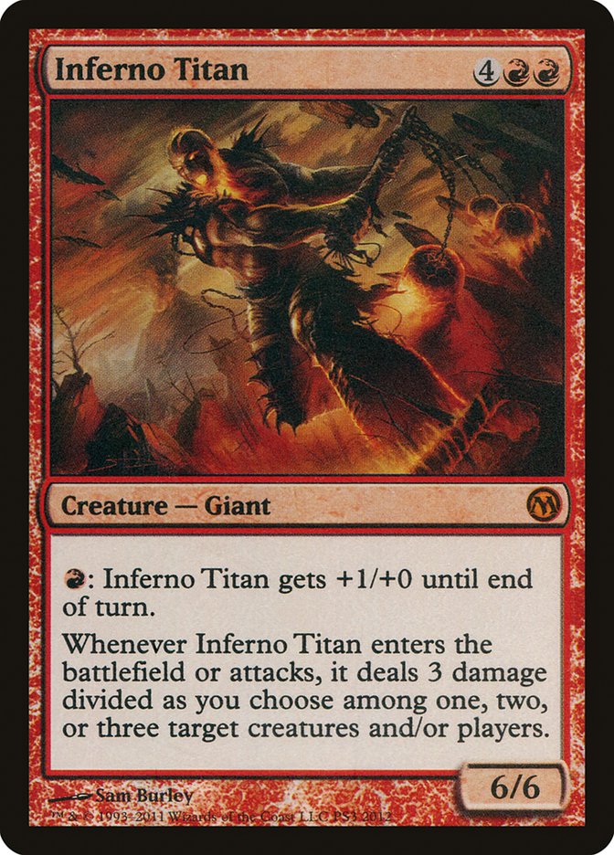 Inferno Titan (Duels of the Planeswalkers Promos) [Duels of the Planeswalkers Promos 2011] | The Clever Kobold