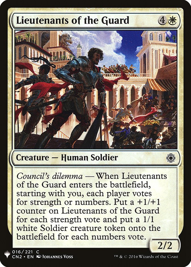 Lieutenants of the Guard [Mystery Booster] | The Clever Kobold