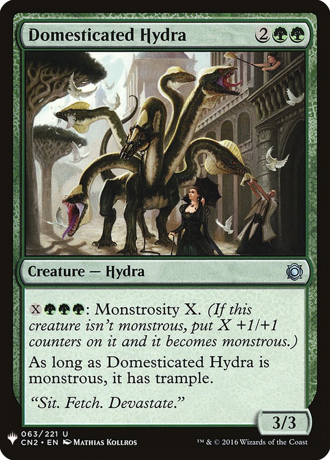 Domesticated Hydra [Mystery Booster] | The Clever Kobold