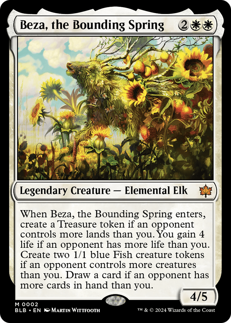 Beza, the Bounding Spring [Bloomburrow] | The Clever Kobold