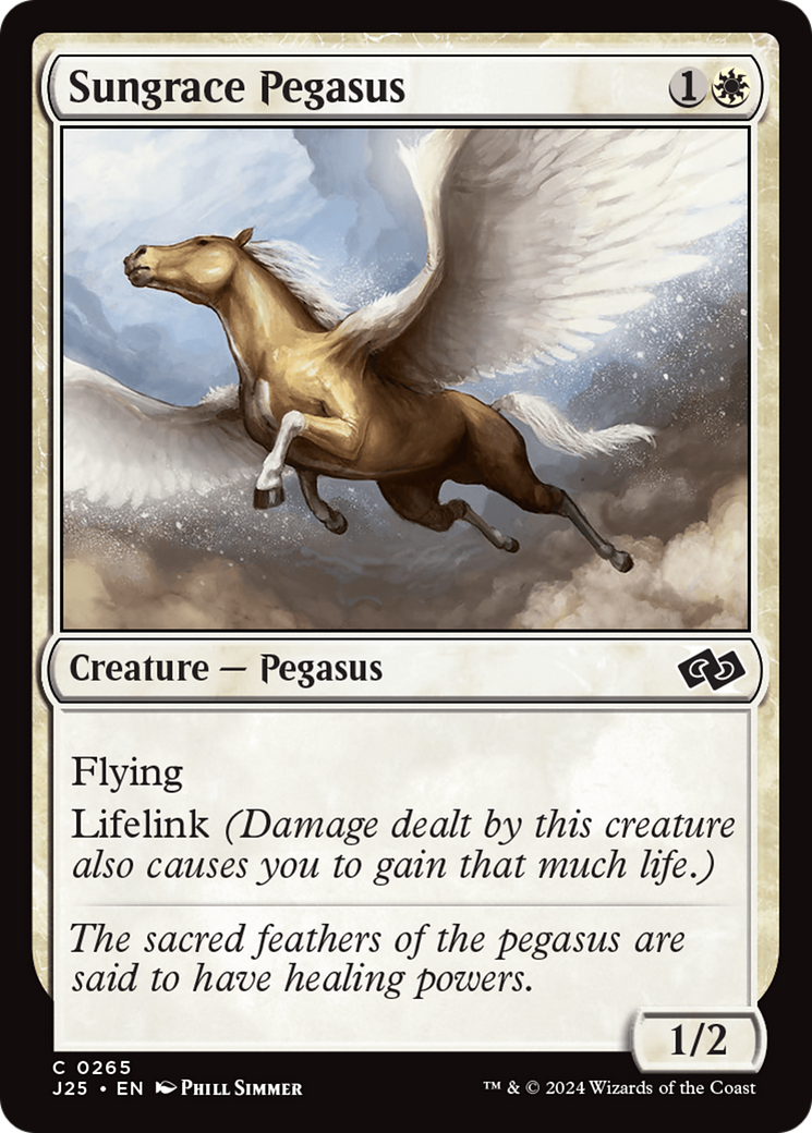 Sungrace Pegasus [Foundations Jumpstart] | The Clever Kobold