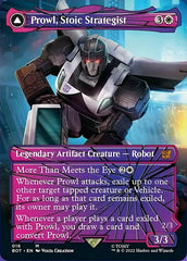 Prowl, Stoic Strategist // Prowl, Pursuit Vehicle (Shattered Glass) [Transformers] | The Clever Kobold