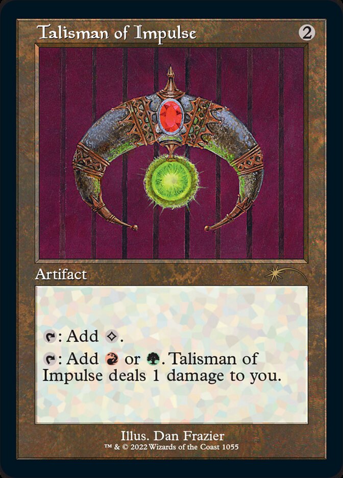 Talisman of Impulse (Foil Etched) [Secret Lair Drop Series] | The Clever Kobold