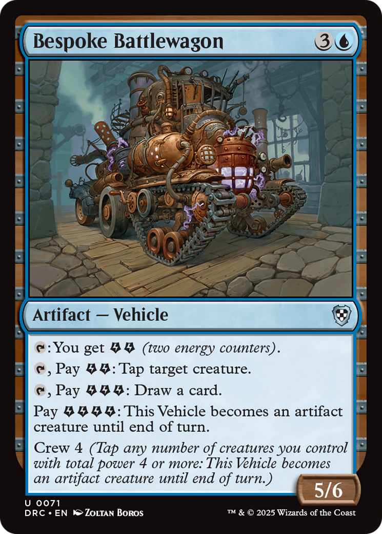 Bespoke Battlewagon [Aetherdrift Commander] | The Clever Kobold