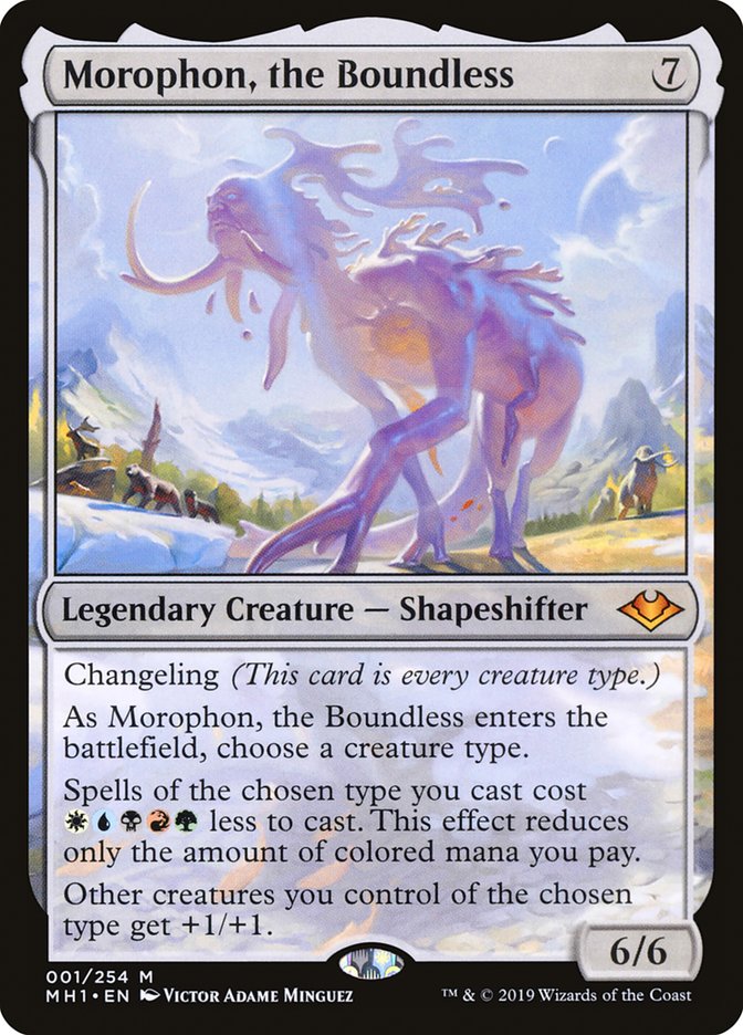 Morophon, the Boundless [Modern Horizons] | The Clever Kobold