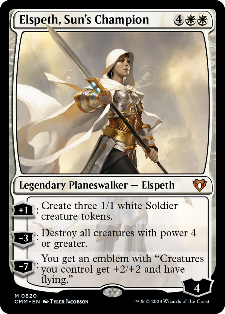 Elspeth, Sun's Champion [Commander Masters] | The Clever Kobold