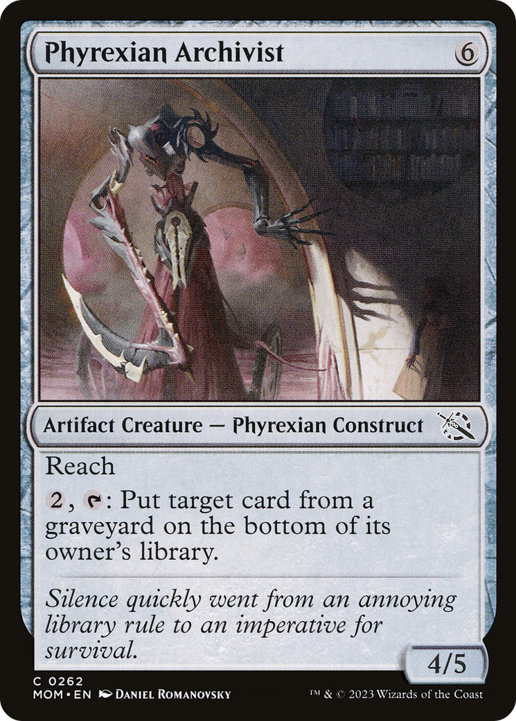 Phyrexian Archivist [March of the Machine] | The Clever Kobold