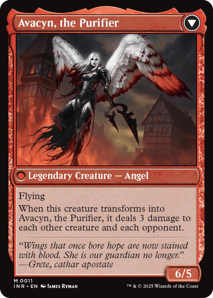 Archangel Avacyn // Avacyn, the Purifier [Innistrad Remastered] | The Clever Kobold