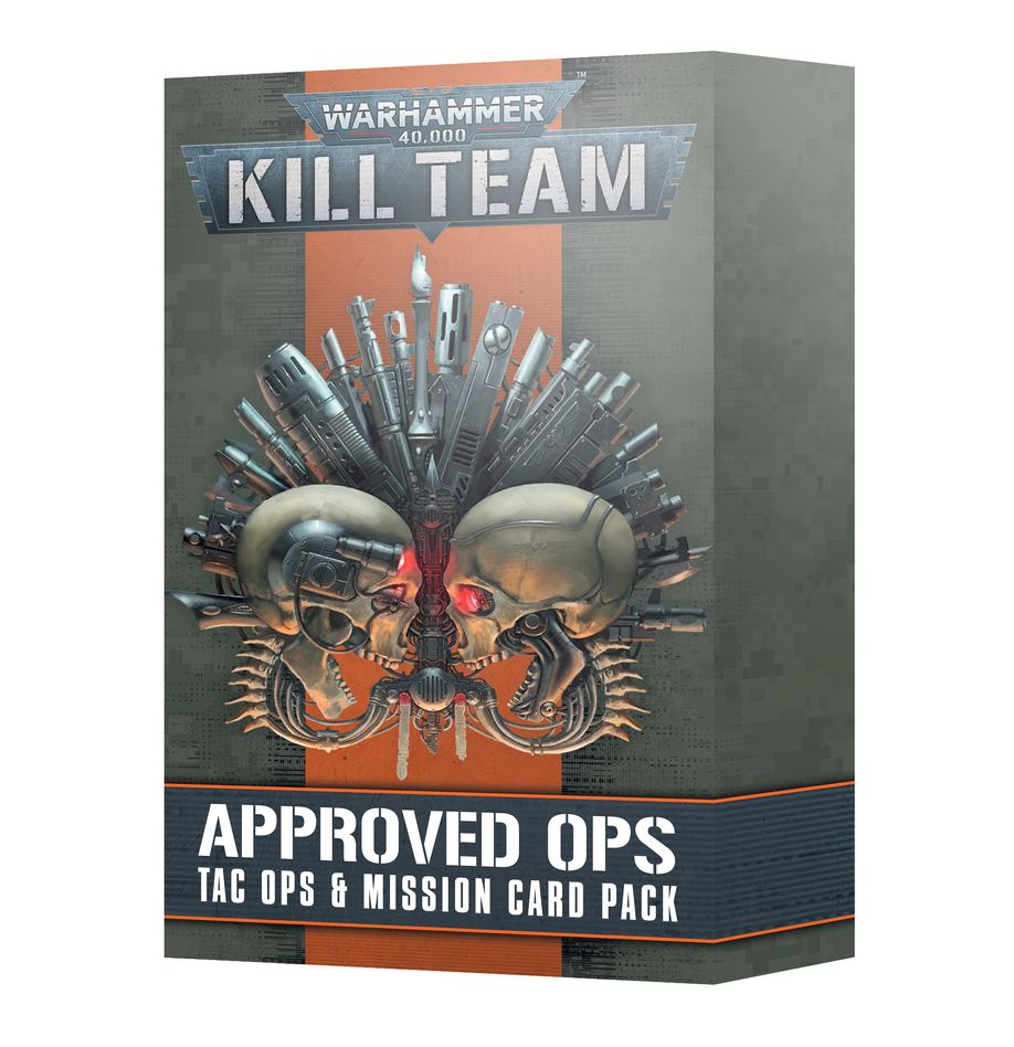 Kill Team: Approved Ops - Tac Ops & Mission Card Pack | The Clever Kobold