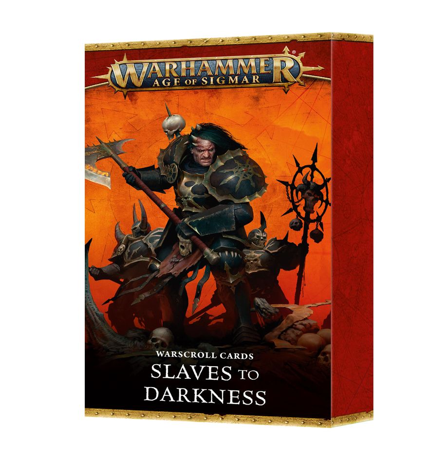 Warscroll Cards: Slaves to Darkness | The Clever Kobold