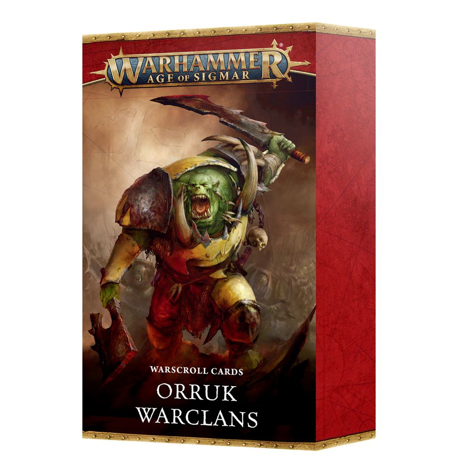 Warscroll Cards: Orruk Warclans | The Clever Kobold