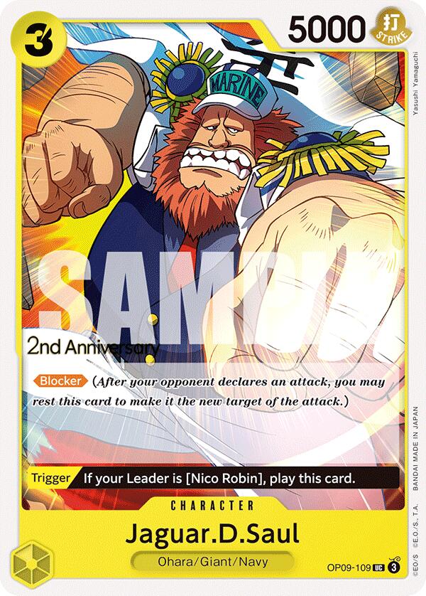 Jaguar.D.Saul [OP09 ANN - OP09-109]