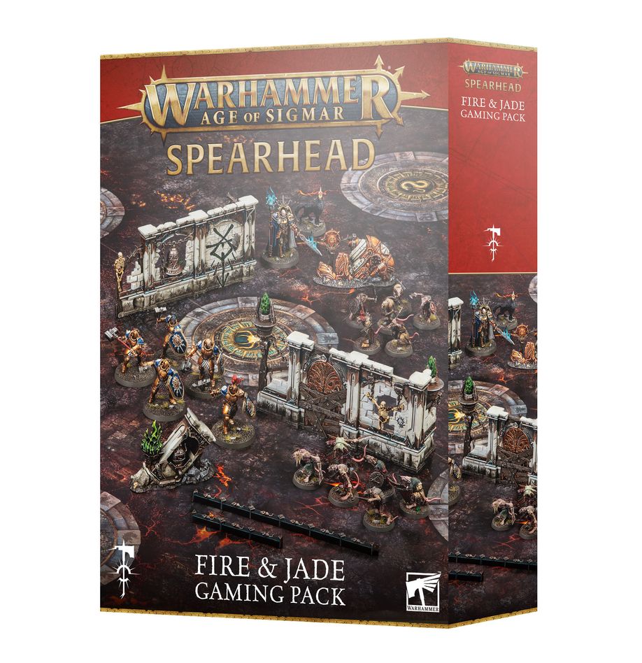 Spearhead - Fire & Jade Gaming Pack | The Clever Kobold