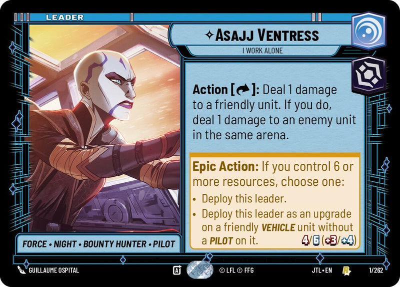 Asajj Ventress - I Work Alone [JTL - 001/262]