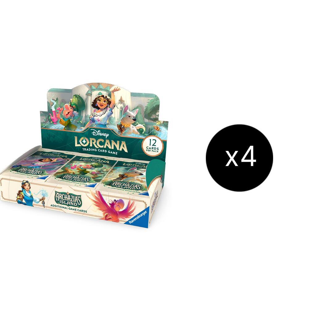 Disney Lorcana: Archazia's Island - Booster Box Case Pre-Order | The Clever Kobold