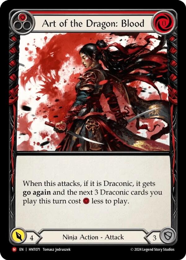 Art of the Dragon: Blood [HNT071]