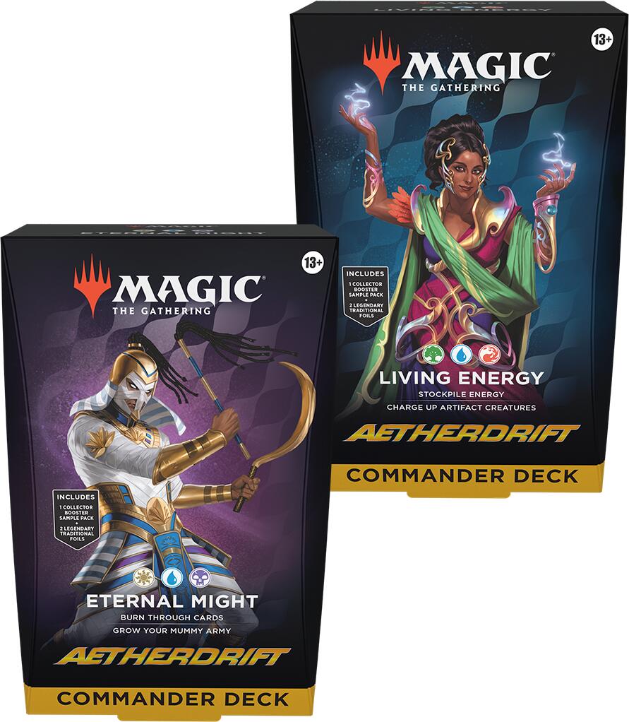 Aetherdrift - Commander Decks [Set of 2] In-Store Pre-Order | The Clever Kobold