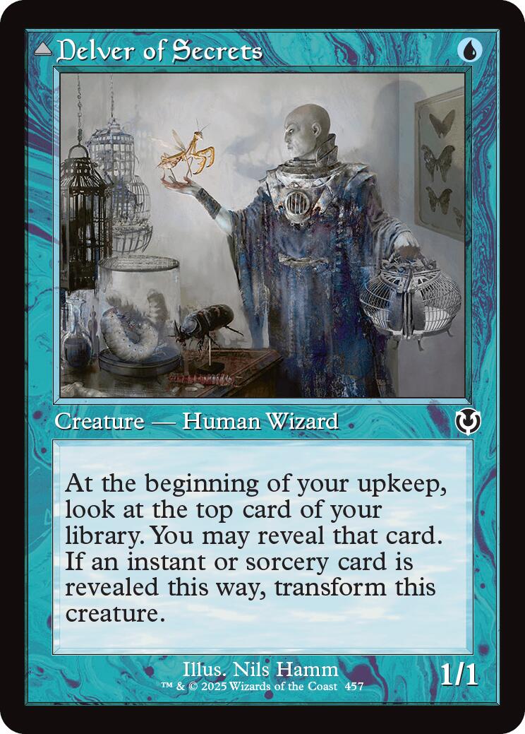 Delver of Secrets (Retro Frame) [INR - 457]