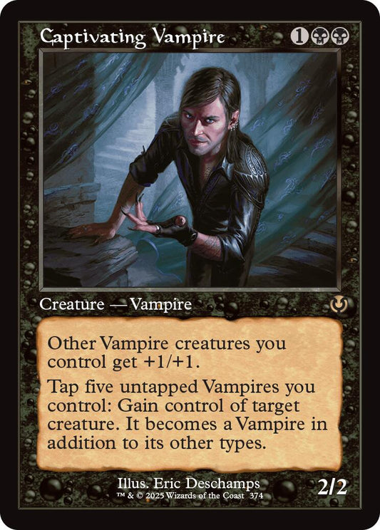 Captivating Vampire (Retro Frame)