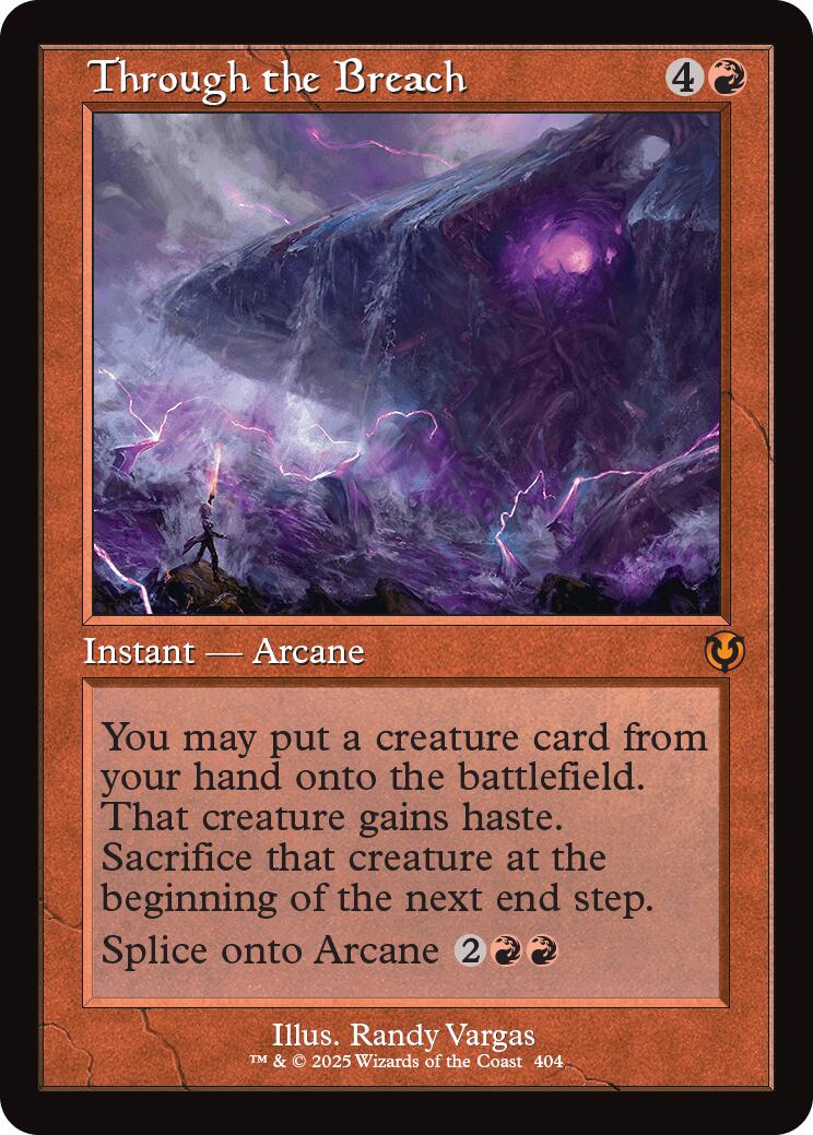 Through the Breach (Retro Frame) [INR - 404]