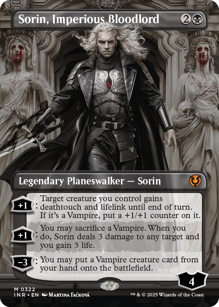 Sorin, Imperious Bloodlord (Borderless) [INR - 322]