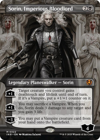 Sorin, Imperious Bloodlord (Borderless)