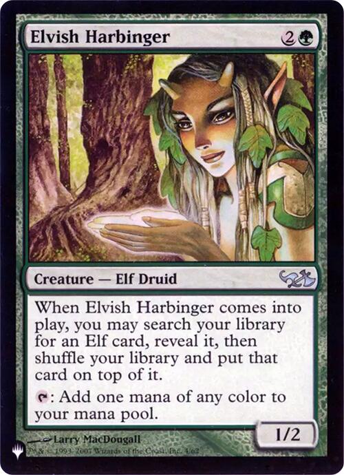 Elvish Harbinger (EVG) [LIST - Apr-62]