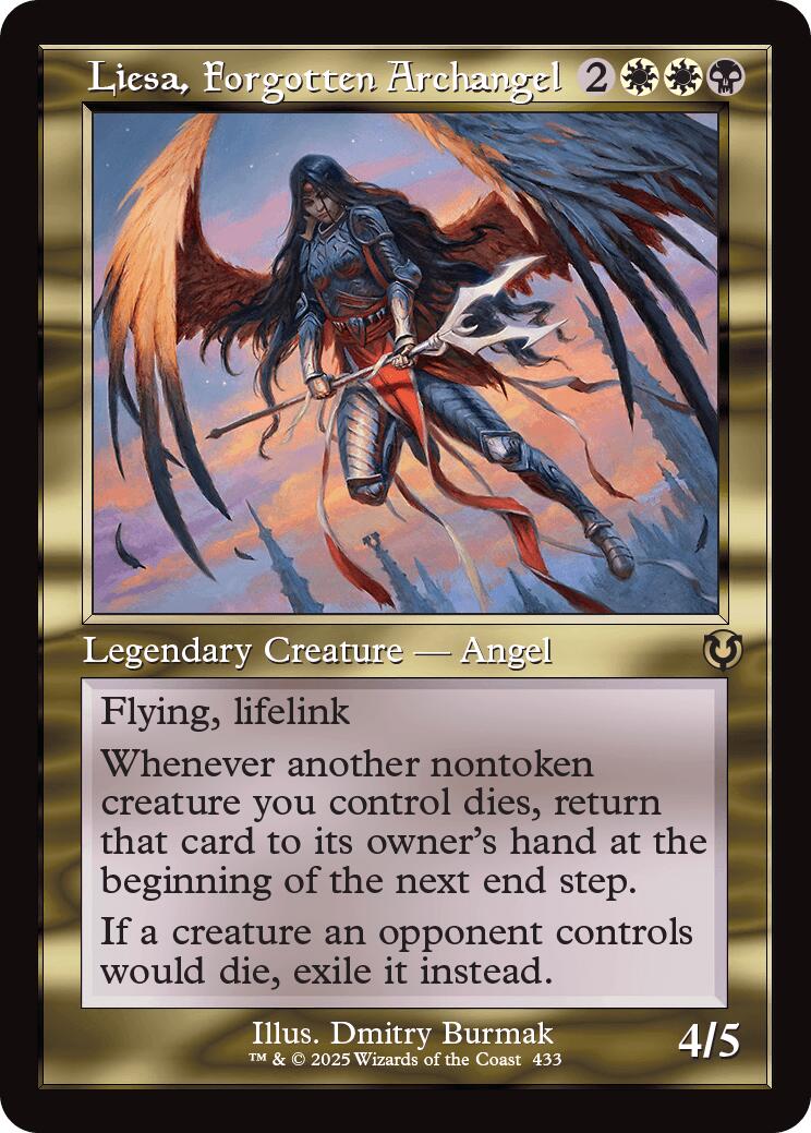 Liesa, Forgotten Archangel (Retro Frame)