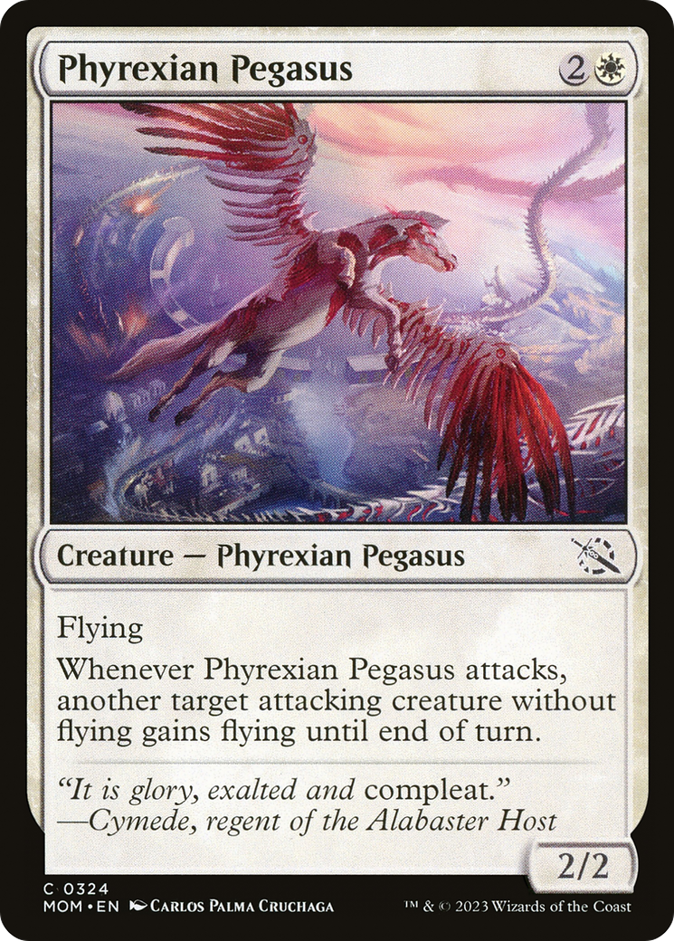 Phyrexian Pegasus [March of the Machine] | The Clever Kobold