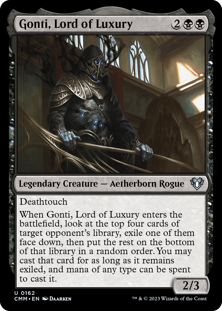 Gonti, Lord of Luxury [Commander Masters] | The Clever Kobold