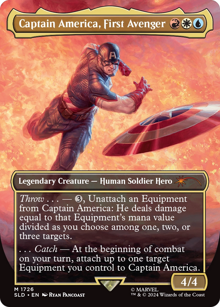 Captain America, First Avenger [Secret Lair Drop Series] | The Clever Kobold