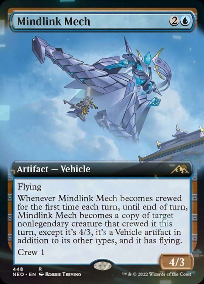 Mindlink Mech (Extended Art) [Kamigawa: Neon Dynasty] | The Clever Kobold