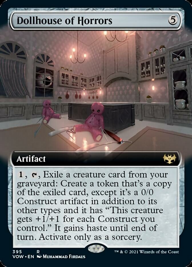 Dollhouse of Horrors (Extended Art) [Innistrad: Crimson Vow] | The Clever Kobold