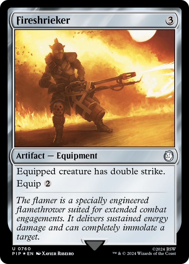 Fireshrieker (Surge Foil) [Fallout] | The Clever Kobold