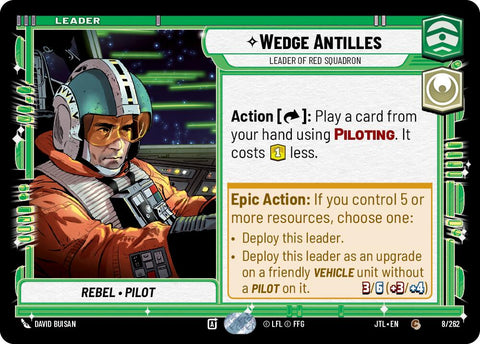 Wedge Antilles - Leader of Red Squadron