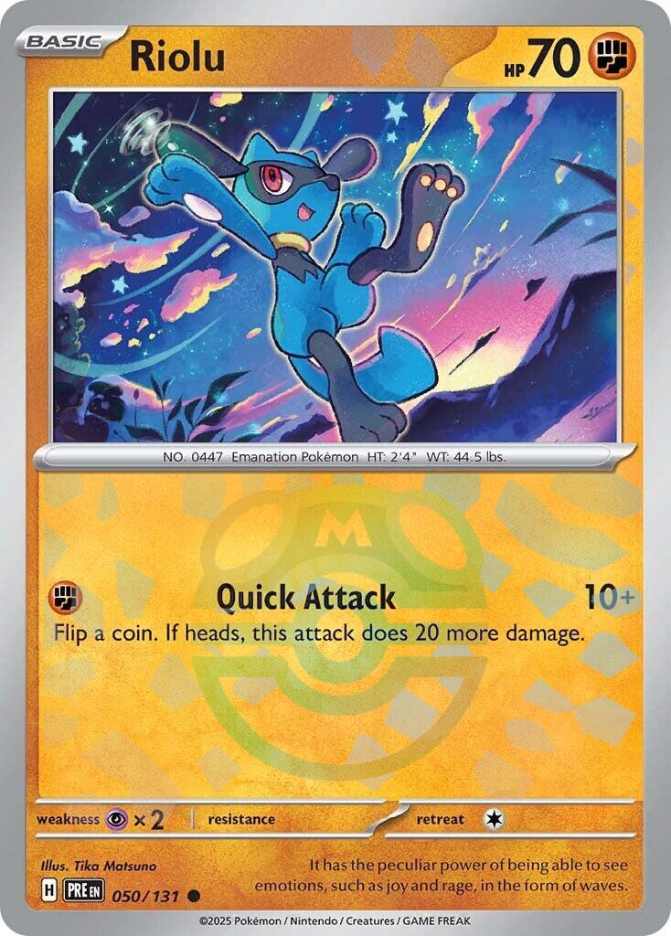 Riolu (Master Ball Pattern) [PRE - 050/131]