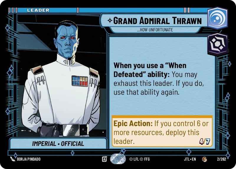 Grand Admiral Thrawn - ...How Unfortunate [JTL - 002/262]