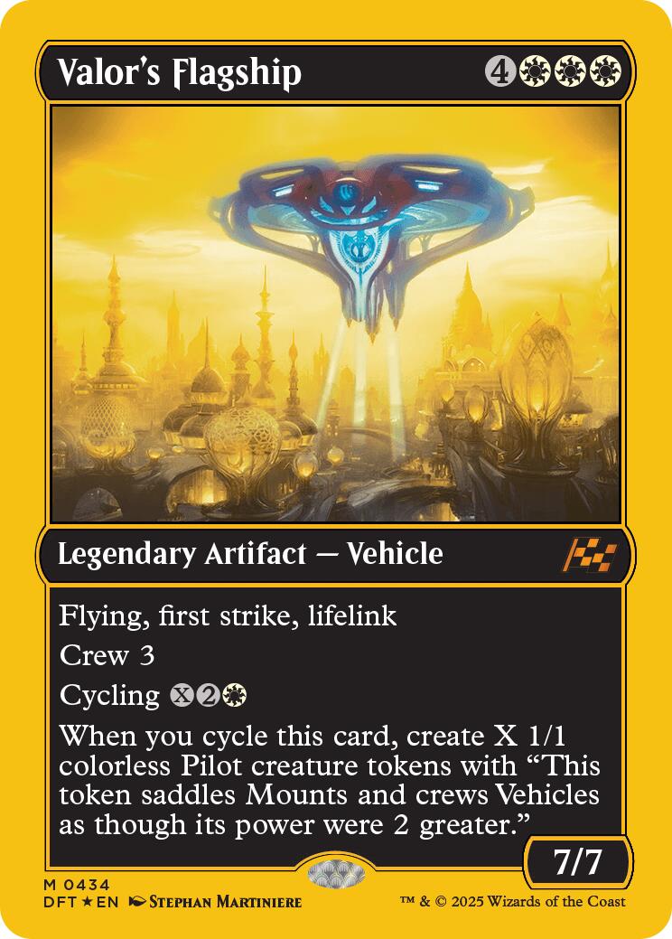 Valor's Flagship (First-Place Foil) [DFT - 434]