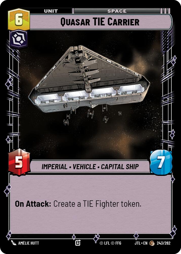 Quasar TIE Carrier [JTL - 243/262]