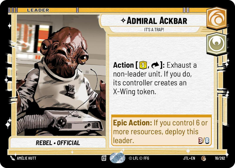 Admiral Ackbar - It's A Trap! [JTL - 016/262]