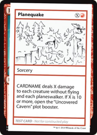 Planequake (2021 Edition) [Mystery Booster Playtest Cards] | The Clever Kobold