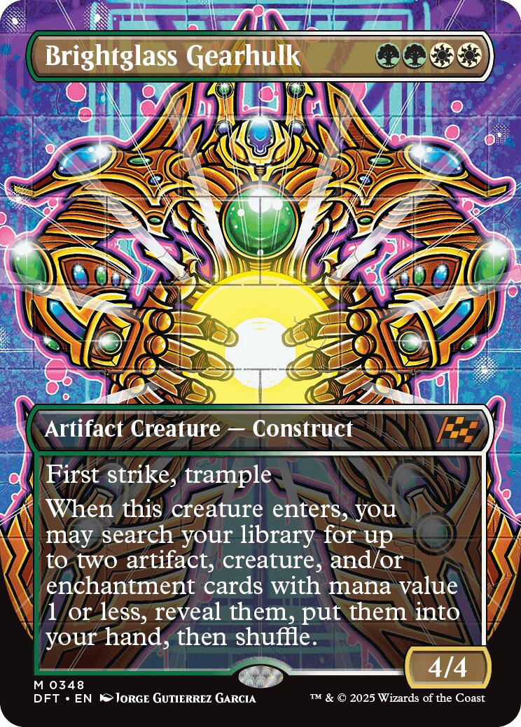 Brightglass Gearhulk (Borderless) [DFT - 348]