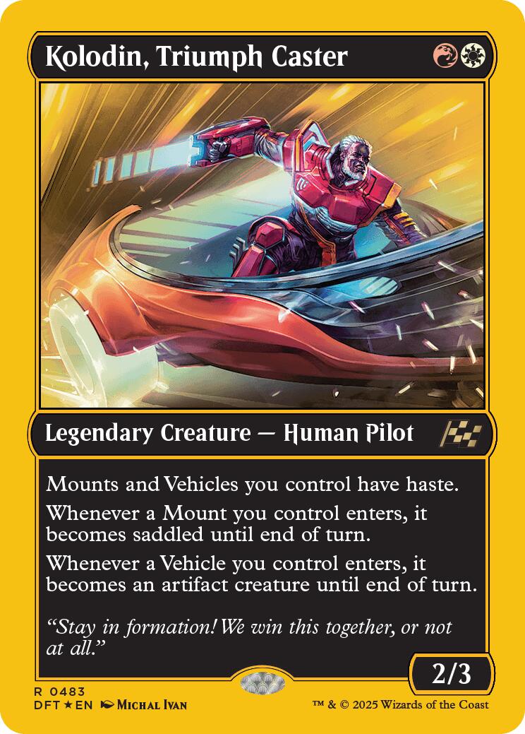 Kolodin, Triumph Caster (First-Place Foil) [DFT - 483]