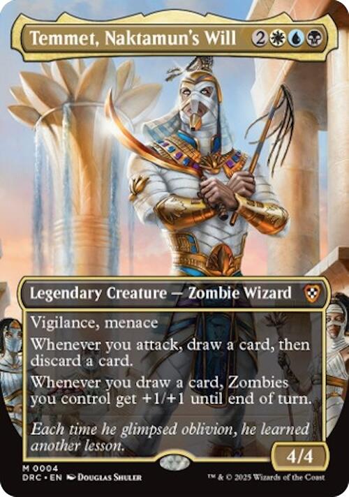Temmet, Naktamun's Will (Borderless) [DRC - 4]