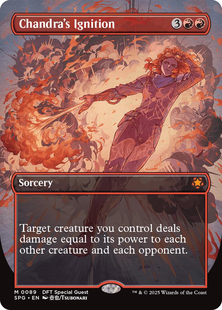 Chandra's Ignition (Borderless) [SPG - 89]
