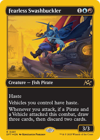 Fearless Swashbuckler (First-Place Foil)
