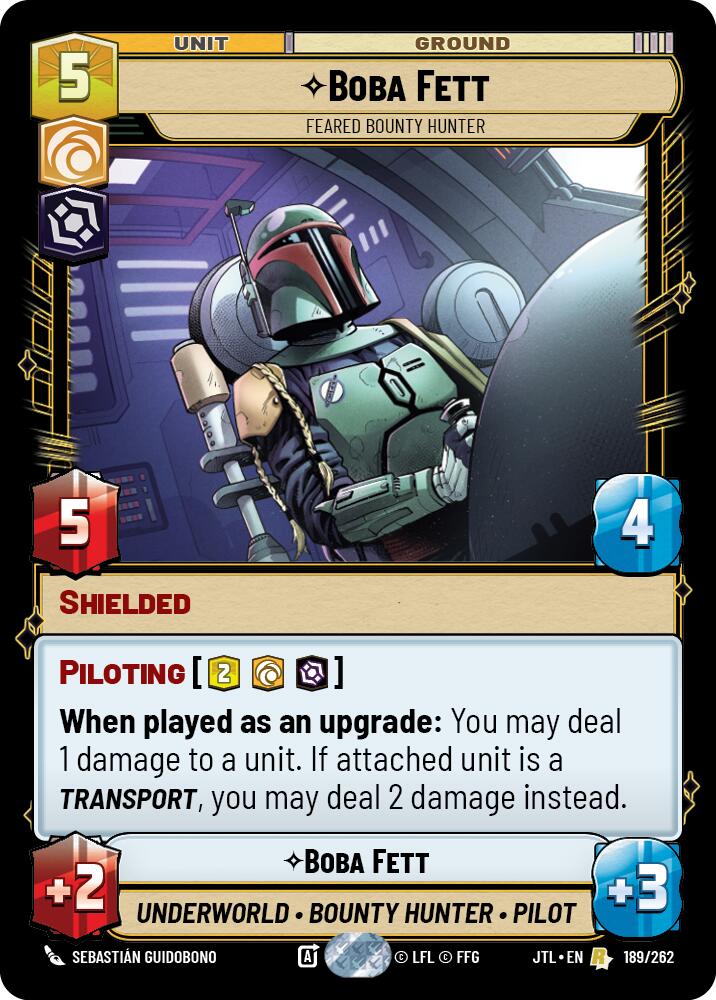 Boba Fett - Feared Bounty Hunter [JTL - 189/262]